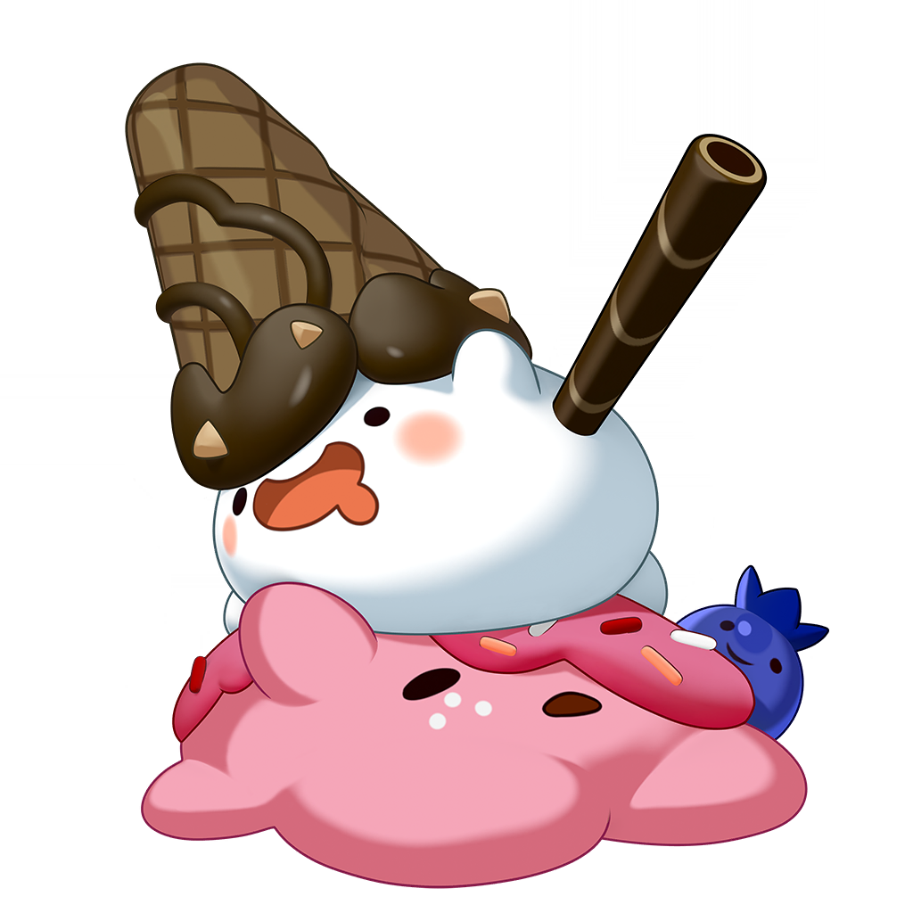 Sundae Sweetie (Blueberry Strawberry Flavor)(圣代甜甜)